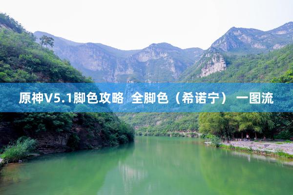 原神V5.1脚色攻略  全脚色（希诺宁） 一图流